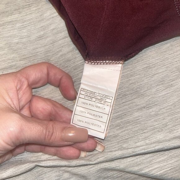 Adidas Texas State Maroon Bobcats Football V-Neck Short Sleeved T-Shirt Medium - Picture 8 of 8